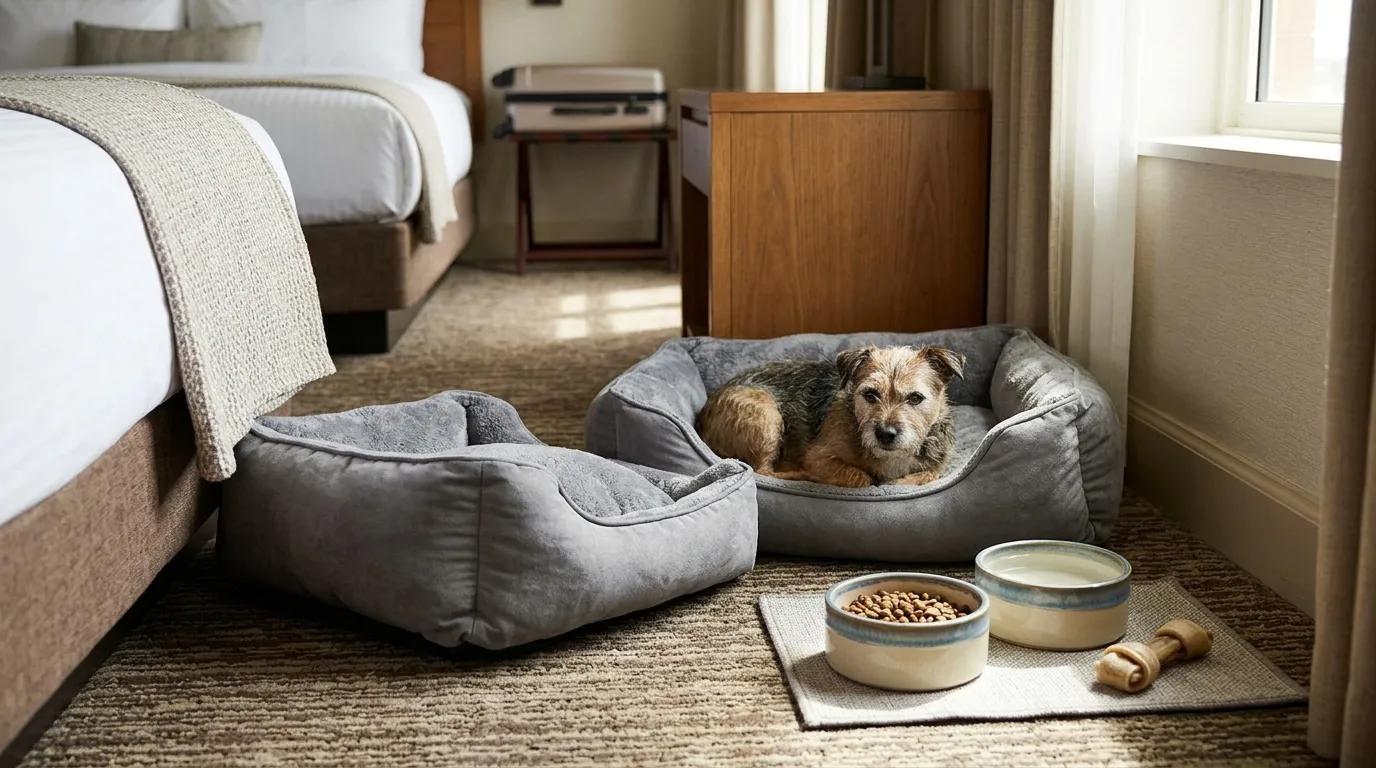 #10 - In-Room Pet Beds and Food Bowls (Image Credits: Gemini)