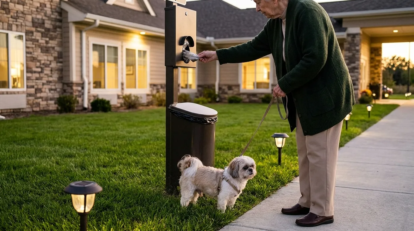 #5 - Designated Pet Relief Areas With Waste Stations (Image Credits: Gemini)