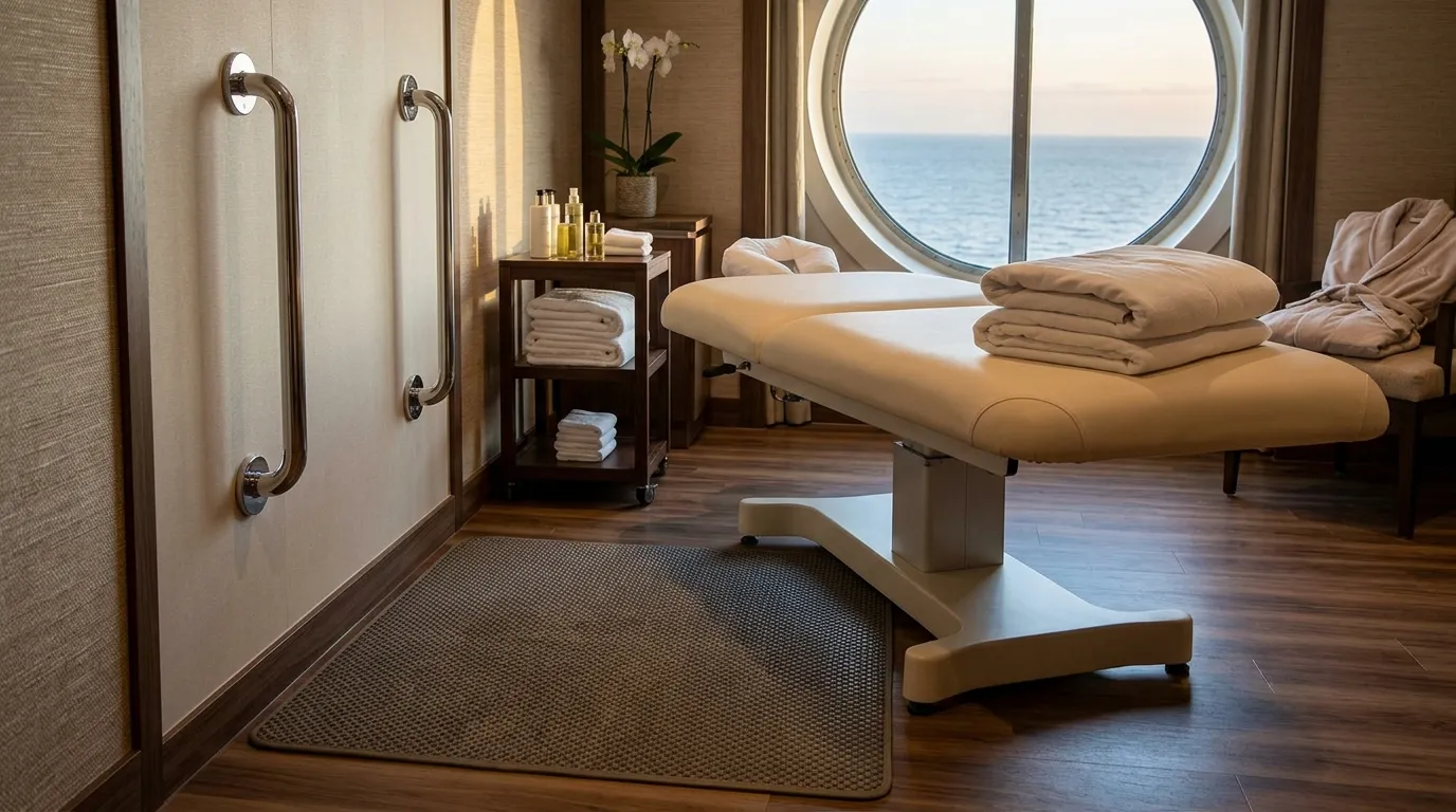 #5 &ndash; They Pre-Configure the Treatment Room for Mobility Before You Arrive (Image Credits: Gemini)