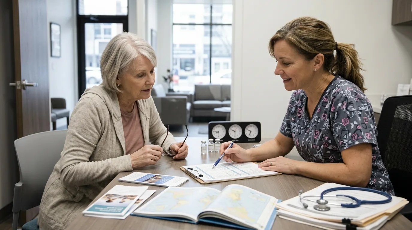 #10 &ndash; Get a Pre-Travel Medical Appointment Six Weeks Out (Image Credits: Gemini)