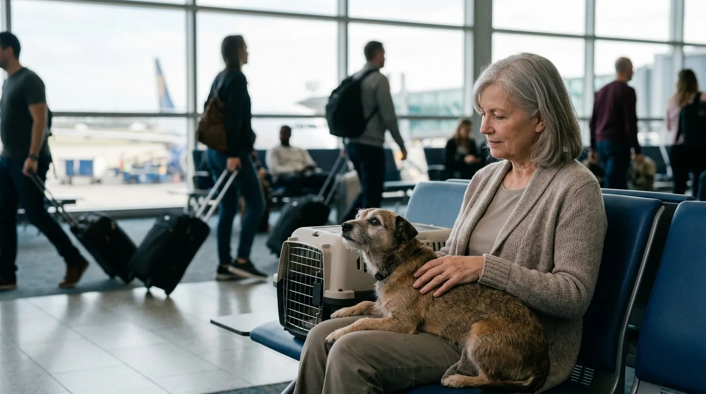 #1 &ndash; Stay Calm Yourself: Your Senior Dog Is Reading You the Entire Time (Image Credits: Gemini)