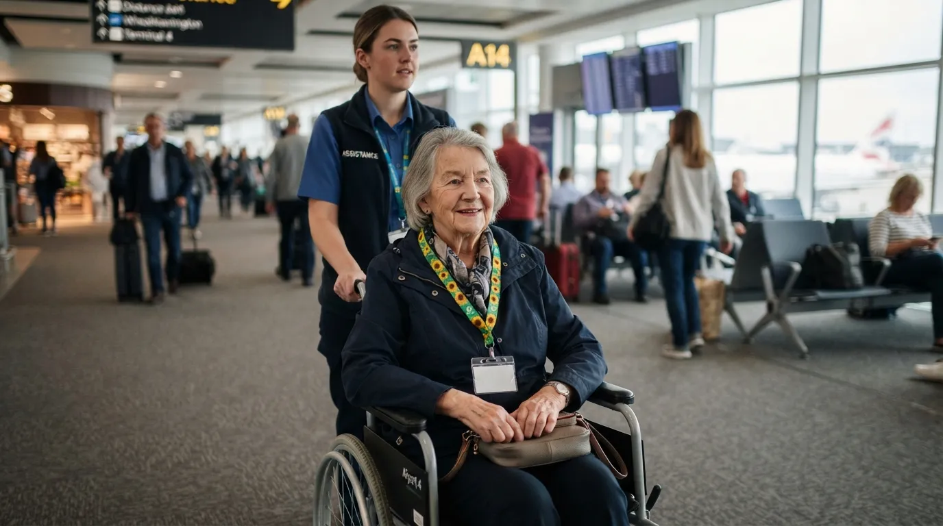 #8 - The Hidden Disability Lanyard That Silently Signals Every Staff Member in the Terminal (Image Credits: Gemini)