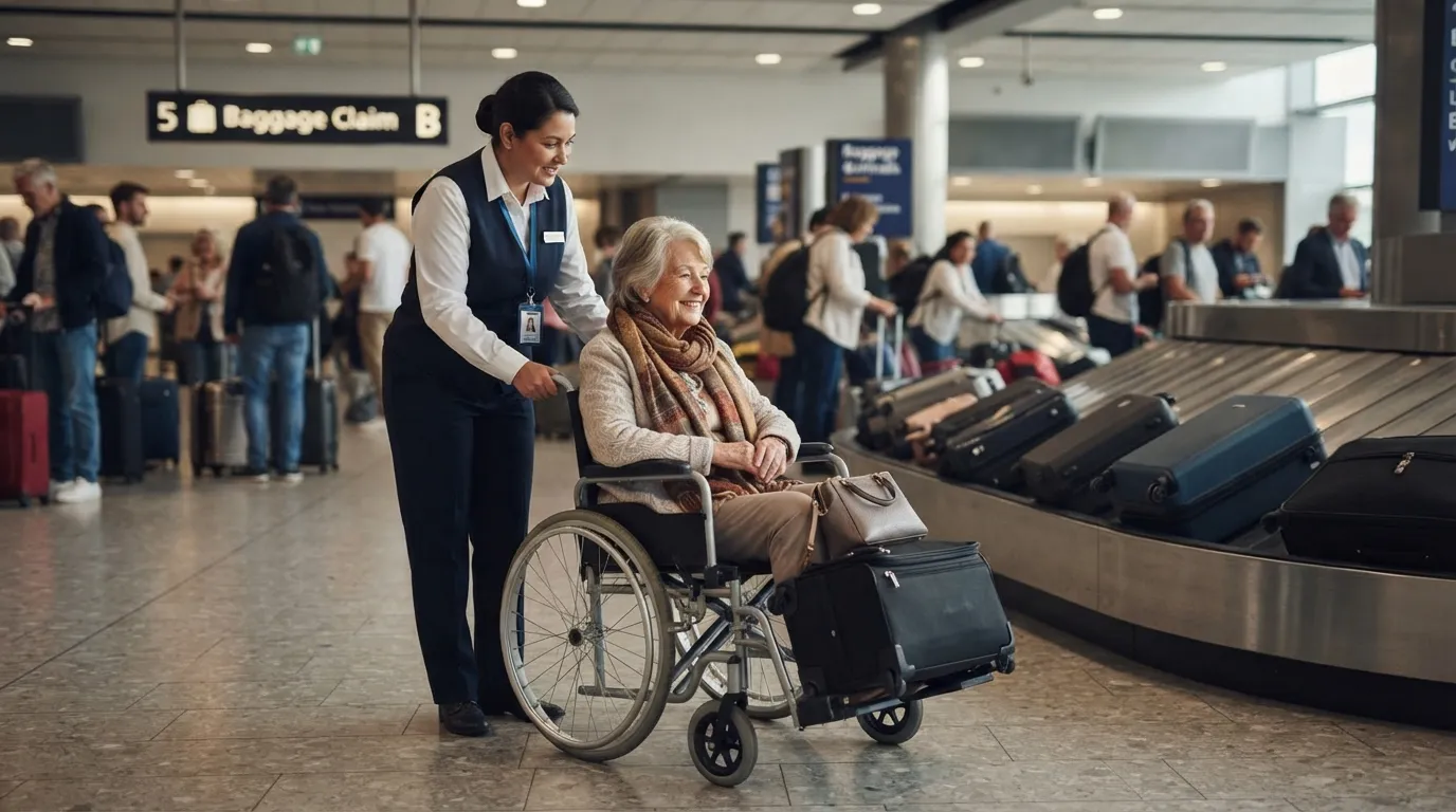 #2 - The Baggage Claim Escort That Officially Extends the Whole Service (Image Credits: Gemini)