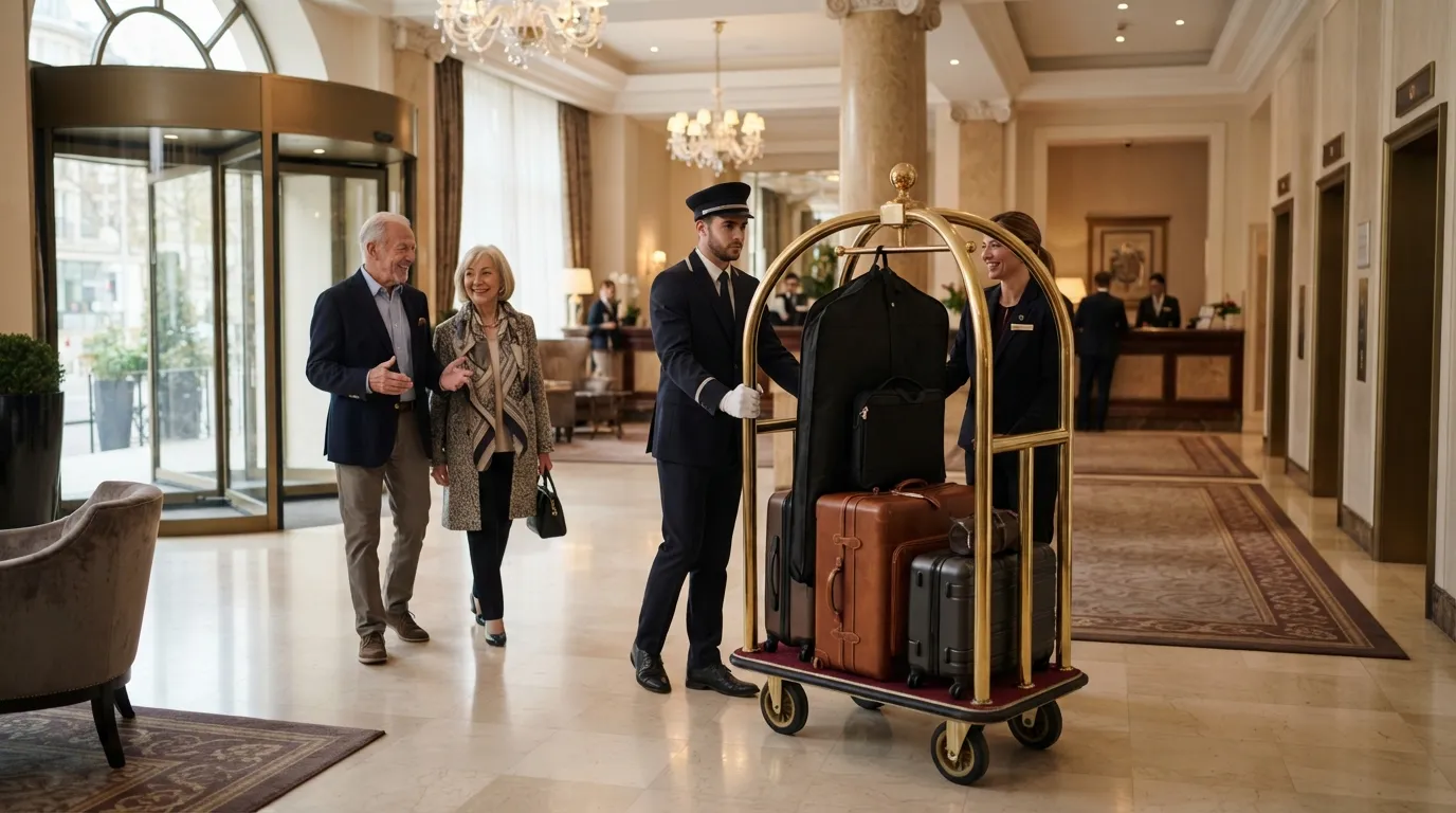 #5 - They Arrange Luggage Handling So You Never Touch a Bag (Image Credits: Gemini)