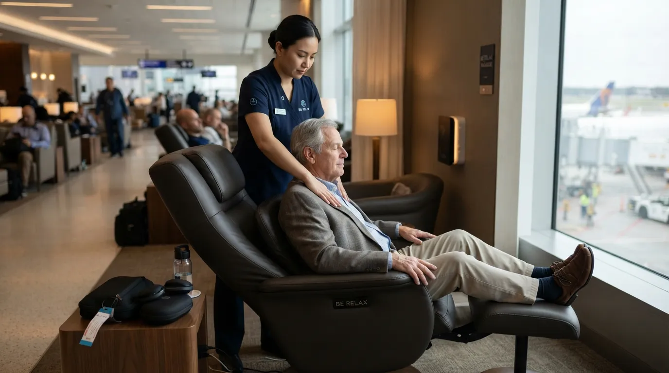 #5 - A Chair Massage Booked Before They Even Ask (Image Credits: Gemini)