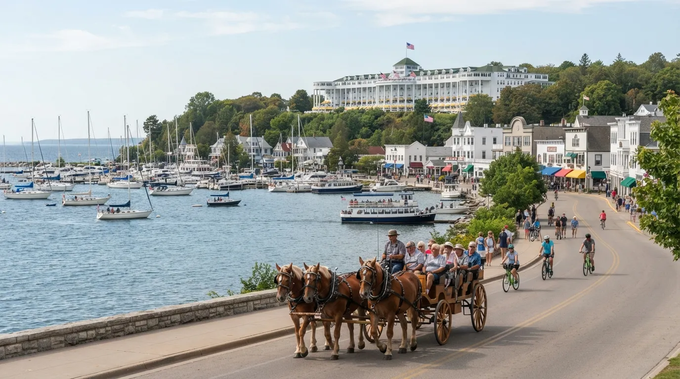 #11 - Mackinac Island, Michigan, USA (Image Credits: Gemini)