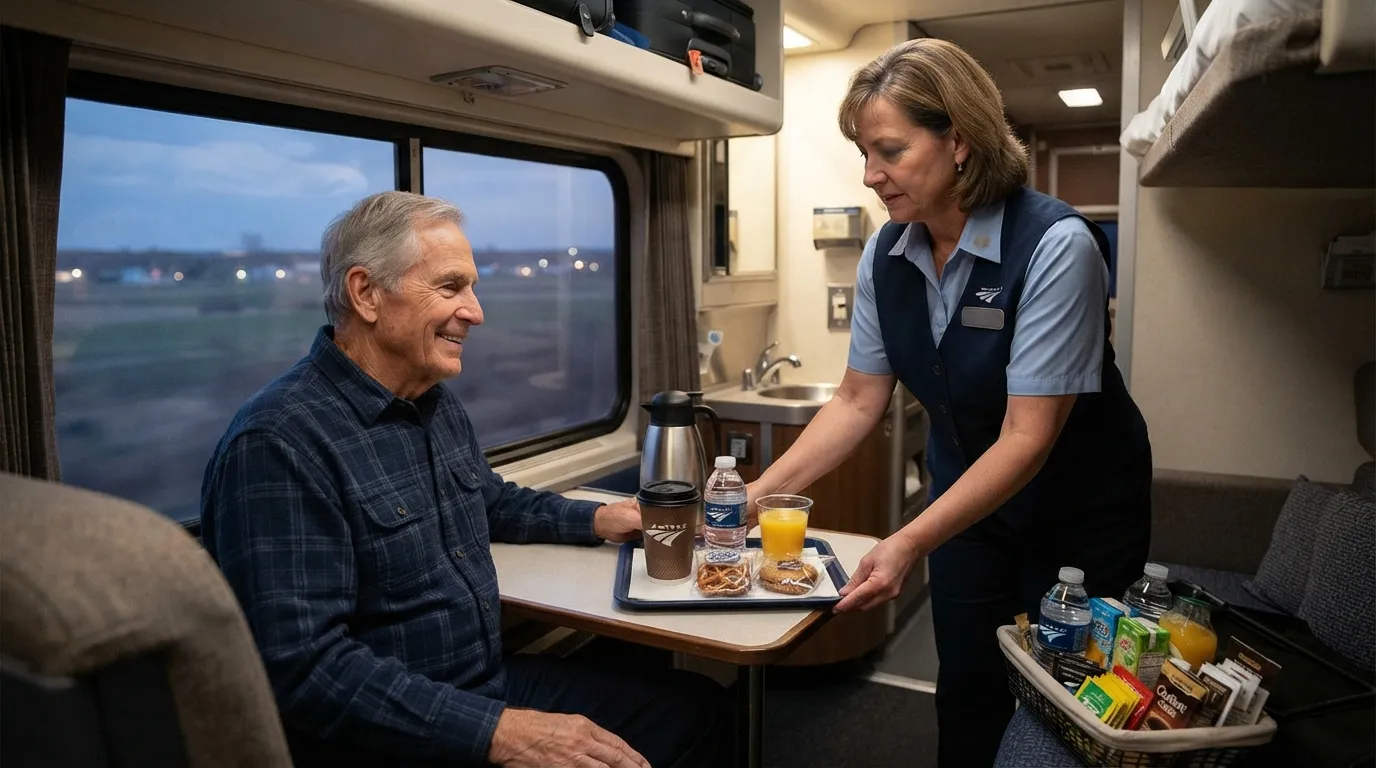 #1 - A Running Beverage and Snack Service, Available in Your Room, Around the Clock (Image Credits: Gemini)