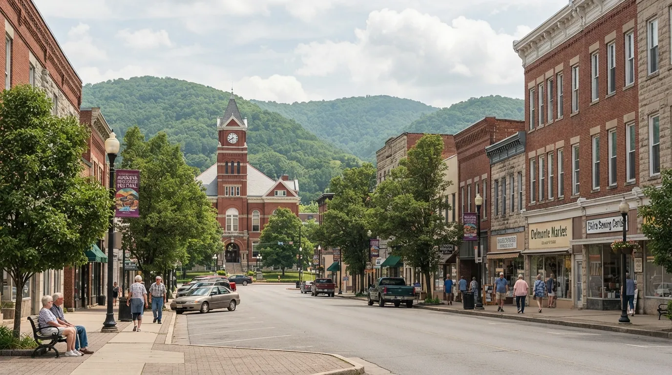 #9 - Elkins, West Virginia (Image Credits: Gemini)