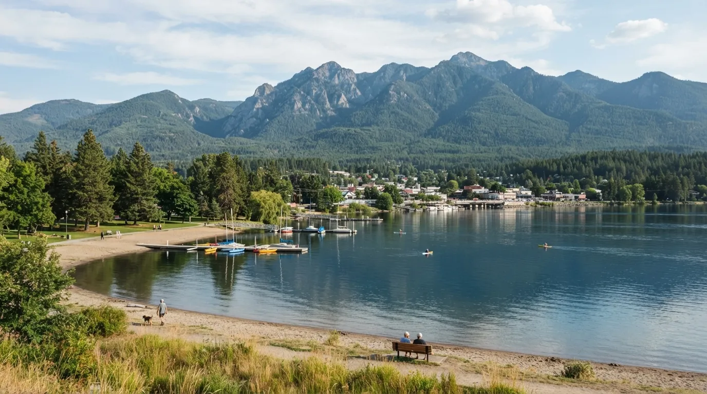 #6 - Sandpoint, Idaho (Image Credits: Gemini)