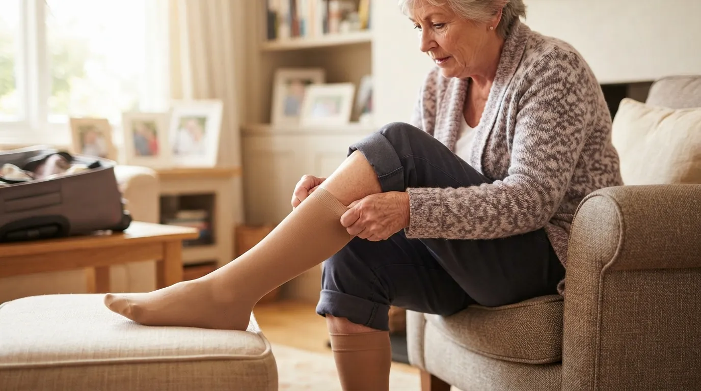 #8 &ndash; They Put On Compression Stockings Before They Even Leave the House (Image Credits: Gemini)