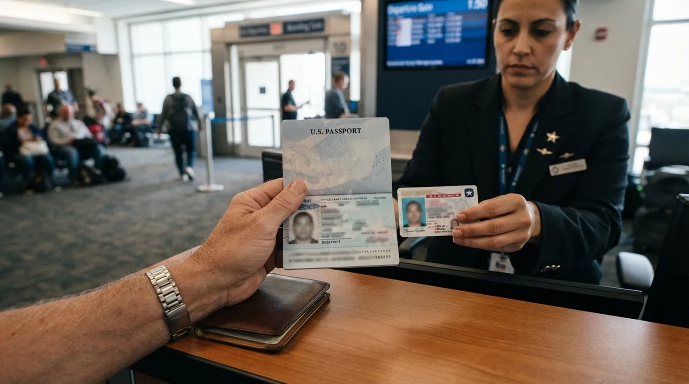 #20 - A REAL ID or Passport, Never Just a Standard License (Image Credits: Gemini)