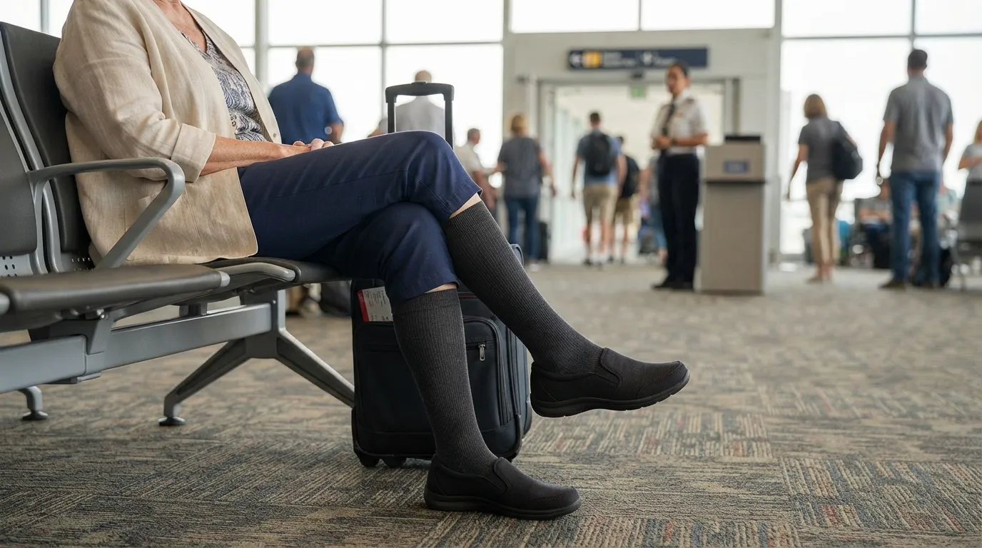 #19 - Compression Socks, Worn Before Boarding (Image Credits: Gemini)