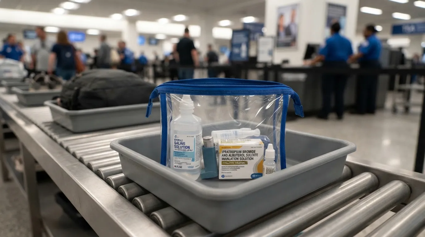 #18 - Medically Necessary Liquids Kept in a Separate Pouch (Image Credits: Gemini)