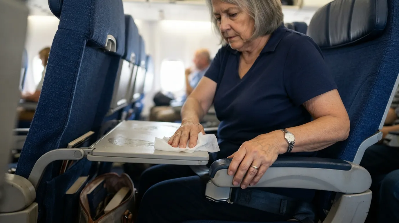 #16 - Antibacterial Wipes for the Seat Area (Image Credits: Gemini)
