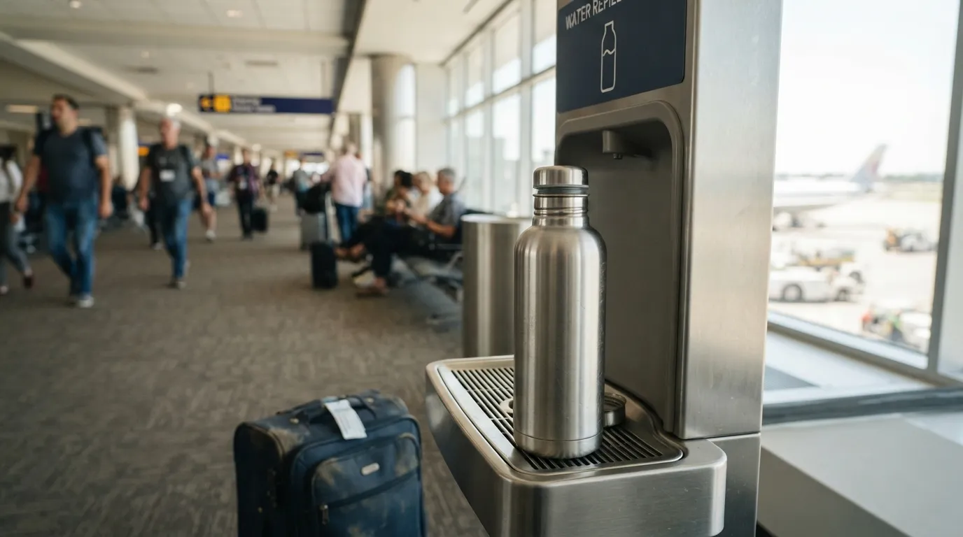 #14 - An Empty Reusable Water Bottle (Image Credits: Gemini)