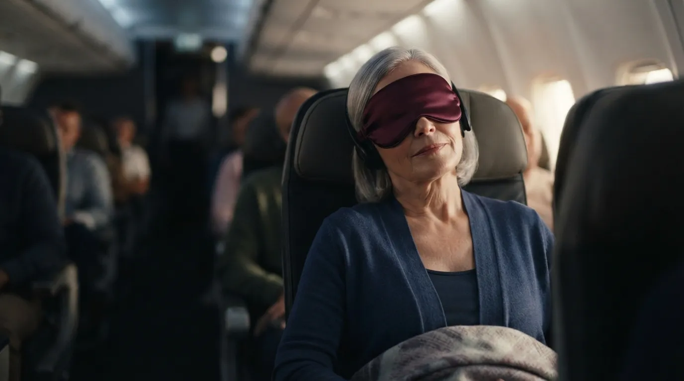 #12 - A Silk or Lightweight Sleep Mask (Image Credits: Gemini)