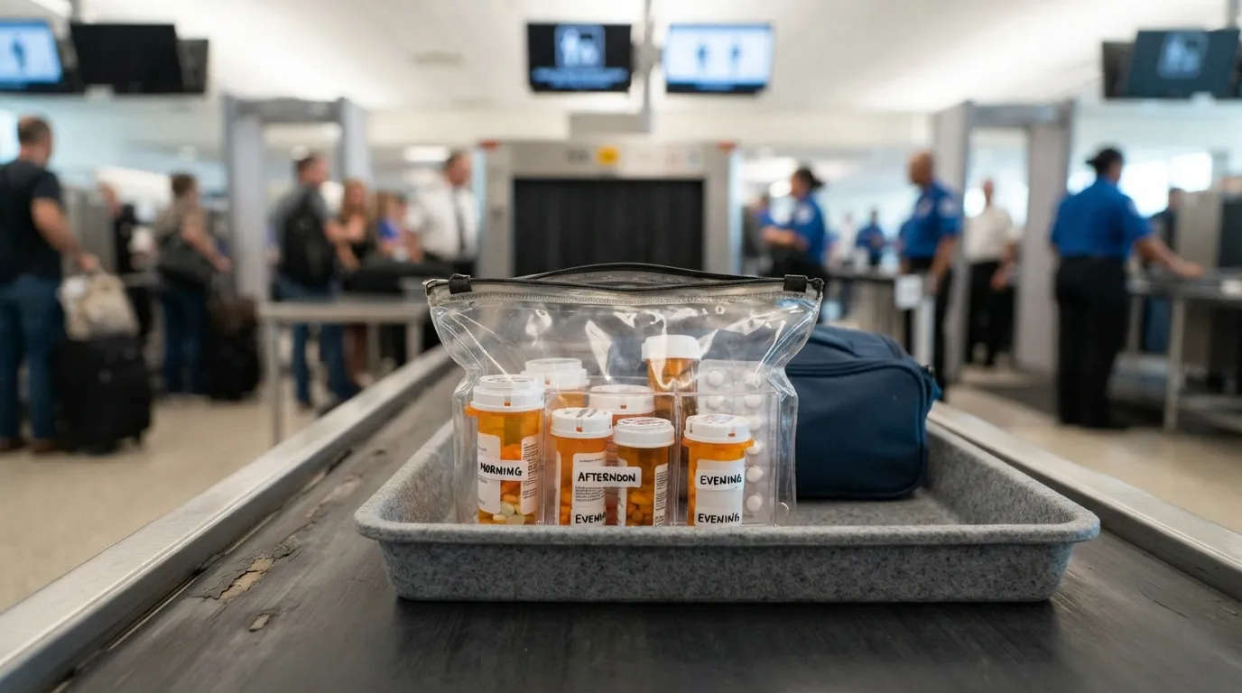 #8 - A Dedicated Clear Medication Pouch (Image Credits: Gemini)
