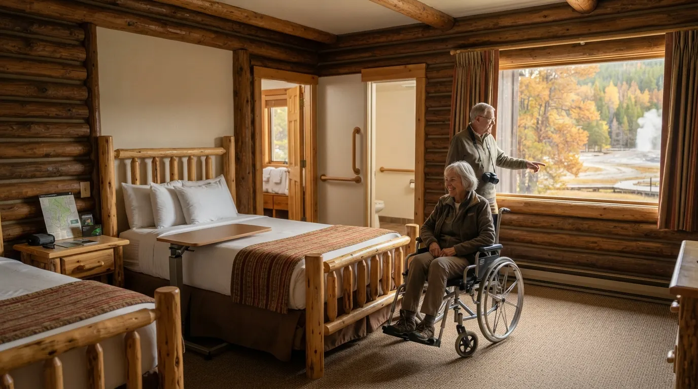 #15 - Accessible Rooms at Park Lodges Book Out Months Earlier Than Standard Rooms (Image Credits: Gemini)