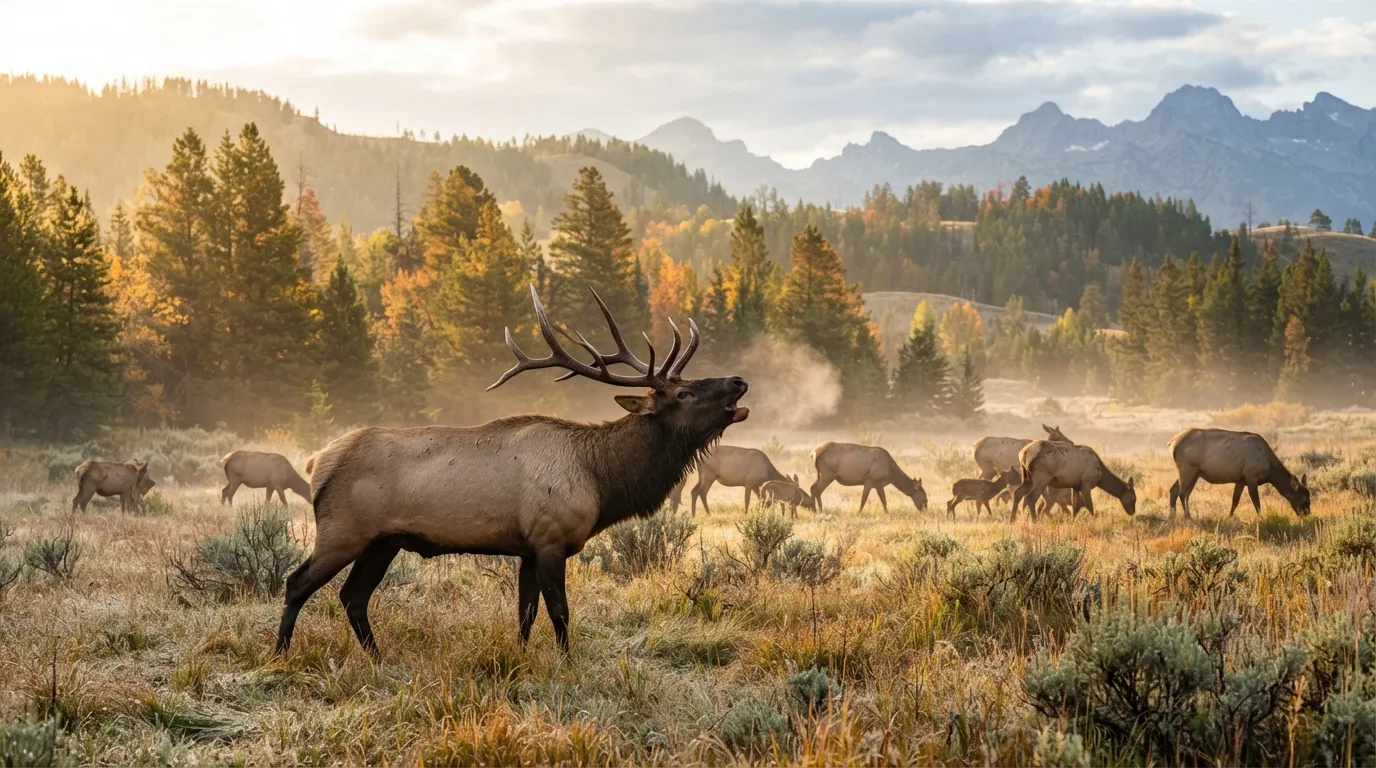 #7 - Wildlife Is Dramatically More Active at Fall Temperatures - Rangers Time Their Days Around This (Image Credits: Gemini)