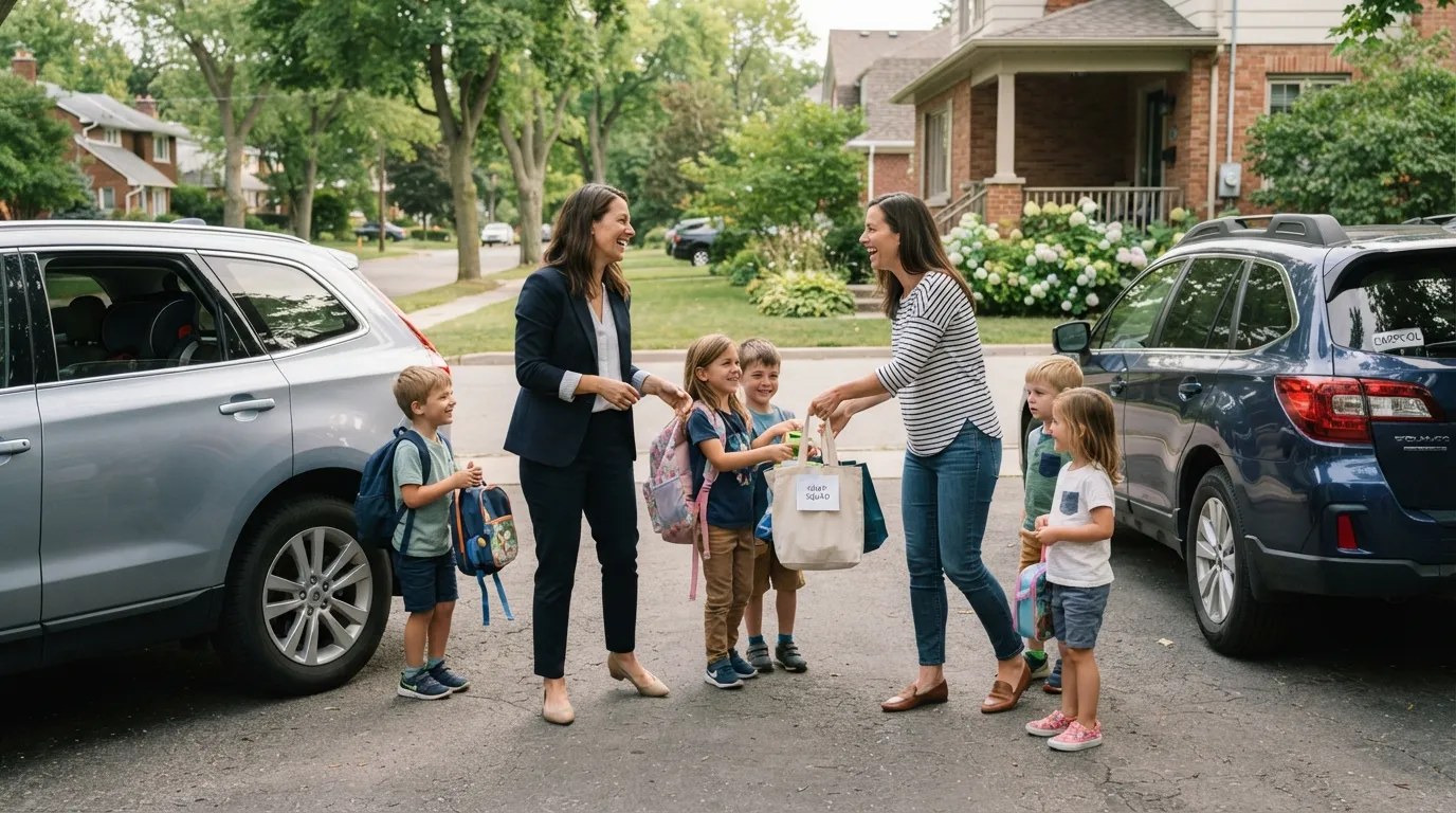 #6 - Building a "Swap Squad" With Other Parents (Image Credits: Gemini)