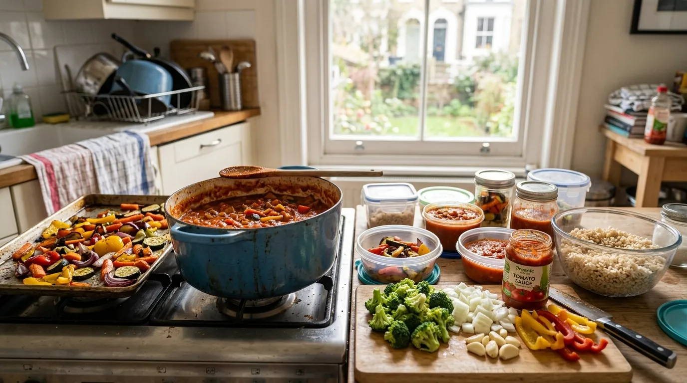 #7 - The Batch Cook That Isn't Instagram Meal Prep (Image Credits: Gemini)