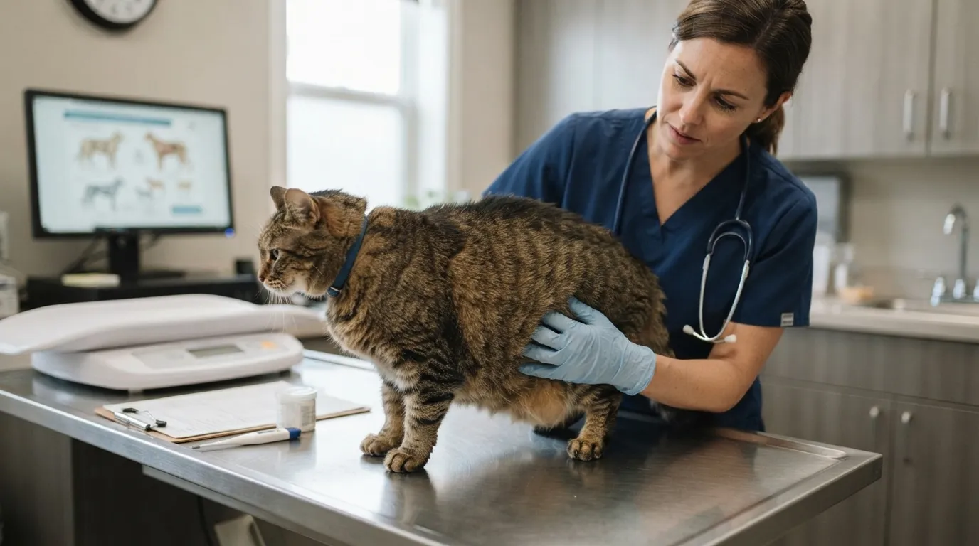 #4 - Excess Weight Is Quietly Attacking Your Cat's Joints, Heart, and Kidneys (Image Credits: Gemini)