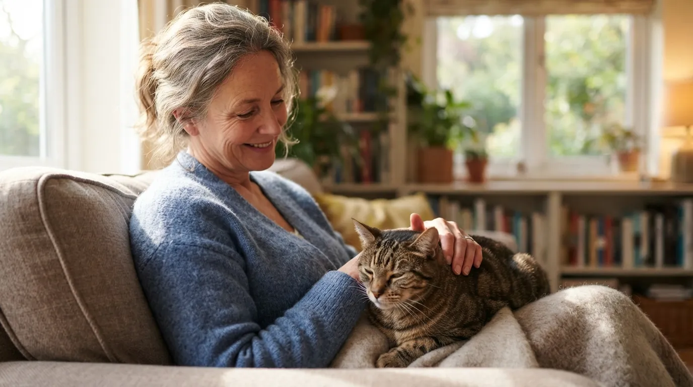 #4 - Petting a Cat for 10 Minutes Actually Changes Your Stress Hormones (Image Credits: Gemini)