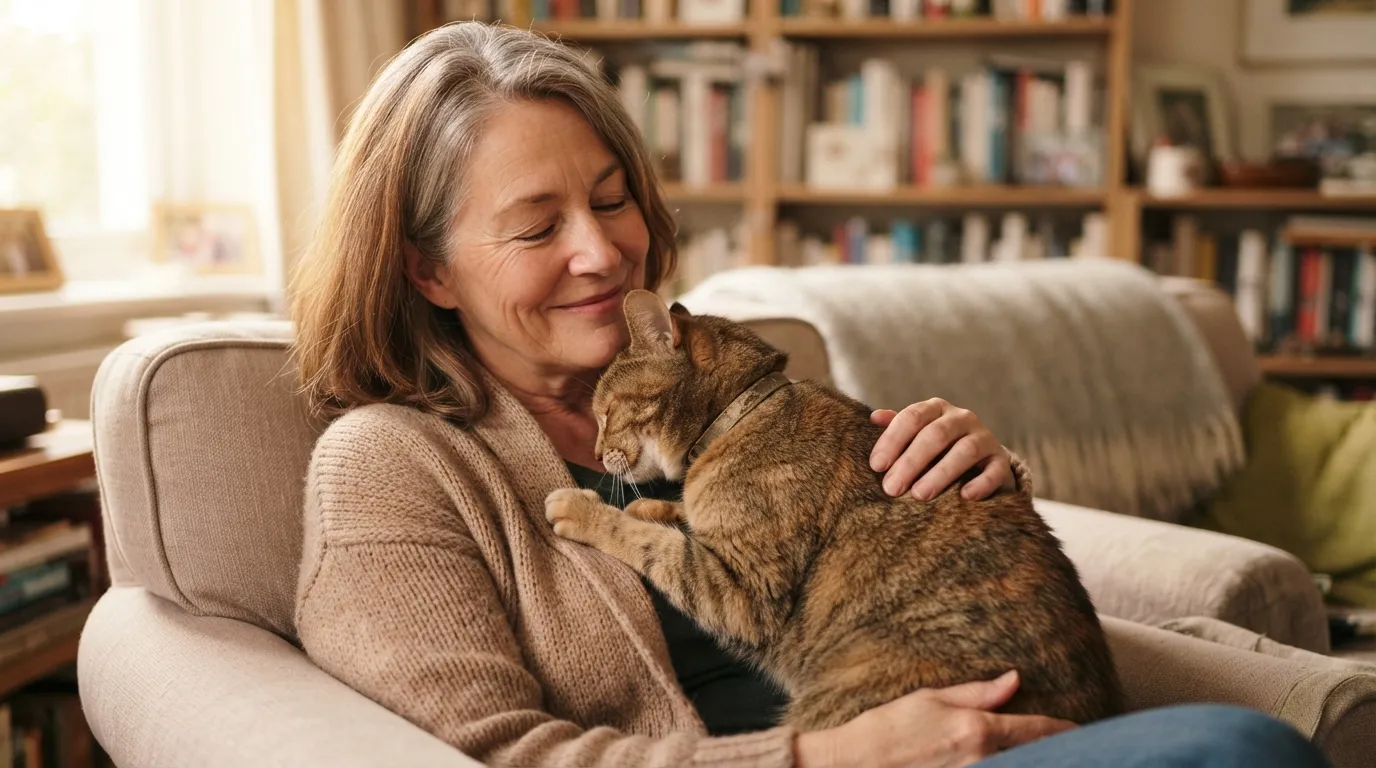 #7 - Cats Actively Choose Women. Science Confirms It. (Image Credits: Gemini)
