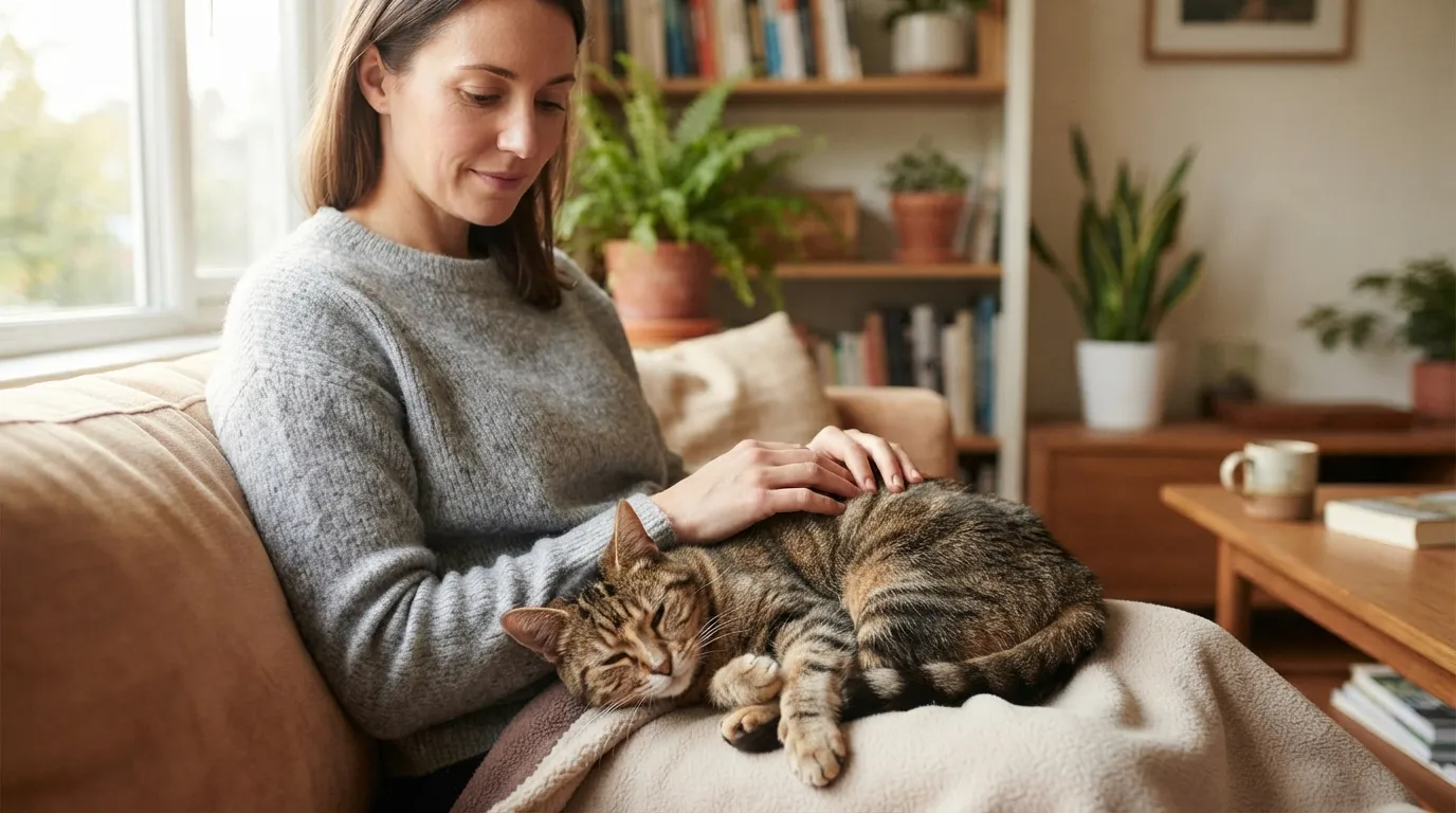 #7 - Your Heart Handles Stress Differently Than Non-Cat Owners (Image Credits: Gemini)