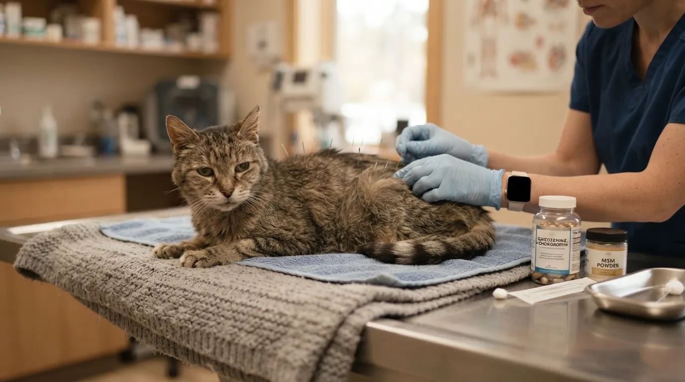 #6 - Glucosamine and Chondroitin for Feline Arthritis (Image Credits: Gemini)