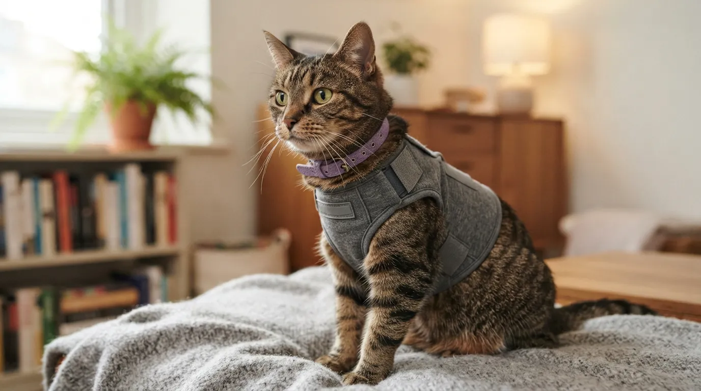 #4 - Calming Collars and Anxiety Wraps (Image Credits: Gemini)