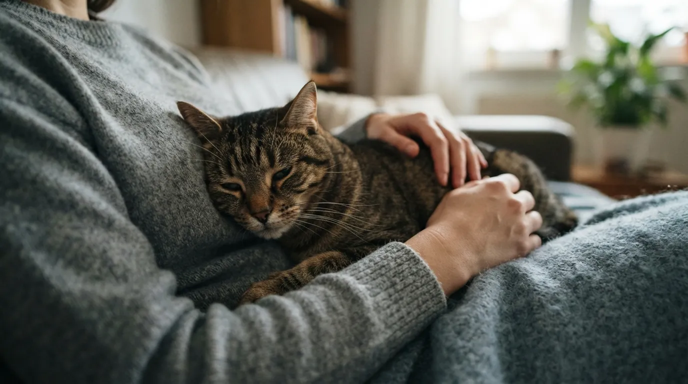 #10 - They Purr Differently Than Usual (Image Credits: Gemini)