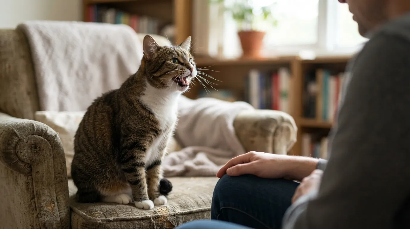 #5 - They Meow Specifically at You (Image Credits: Gemini)