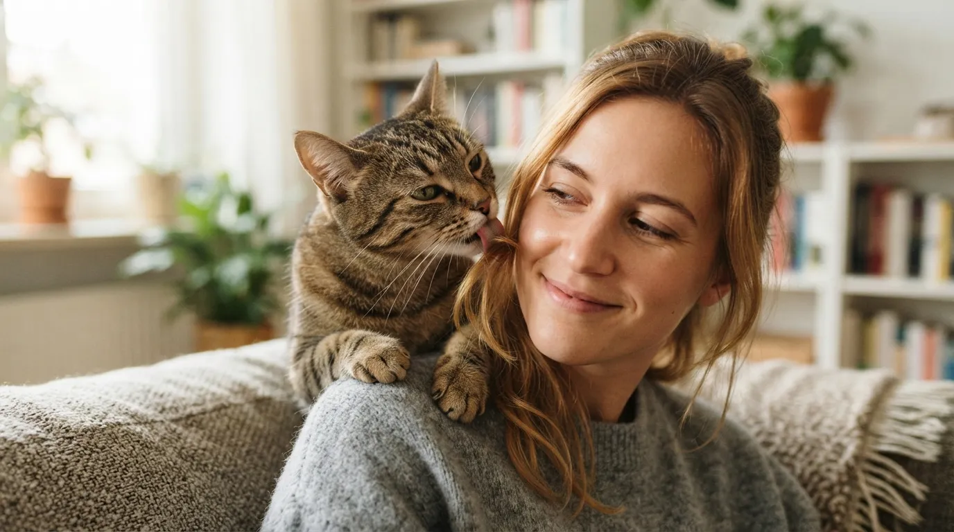 #6 - They Groom You (and Consider It a Bonding Ritual) (Image Credits: Gemini)