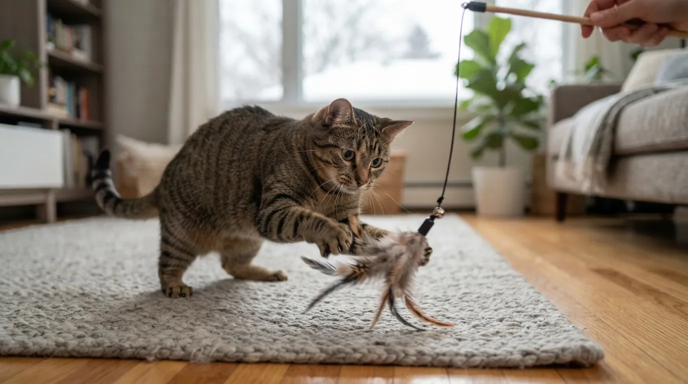 #10 - Move the Wand Toy Like It's Actually Prey (Image Credits: Gemini)