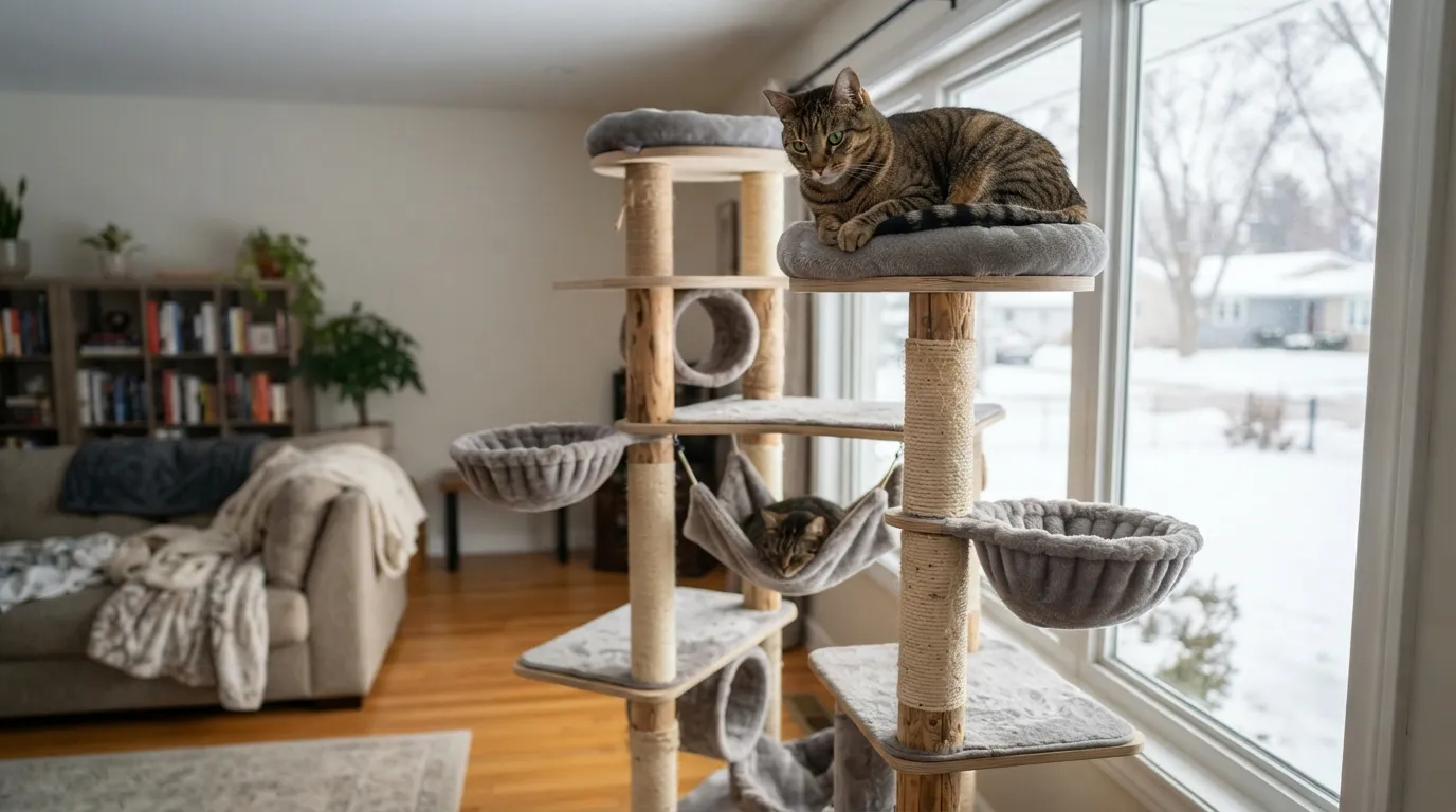 #9 - Give Your Cat a Second Floor (Image Credits: Gemini)