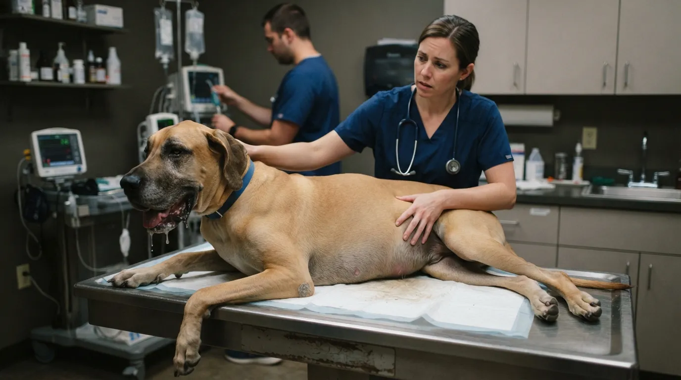 #5 - Bloat Kills Large Breeds in Hours - and Most Owners Don't Know the Signs (Image Credits: Gemini)