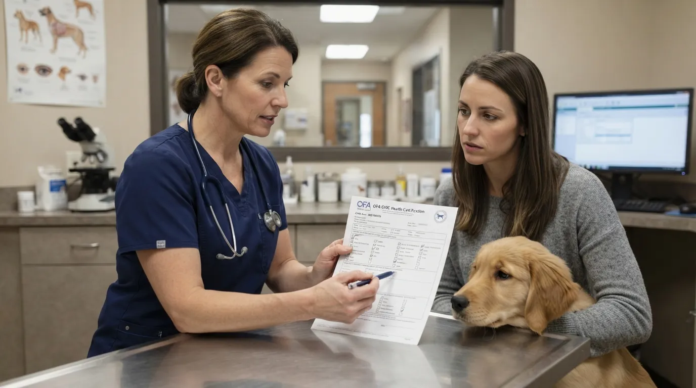 #3 - A CHIC Number Doesn't Mean Your Puppy Is Healthy - It Means Tests Were Done (Image Credits: Gemini)