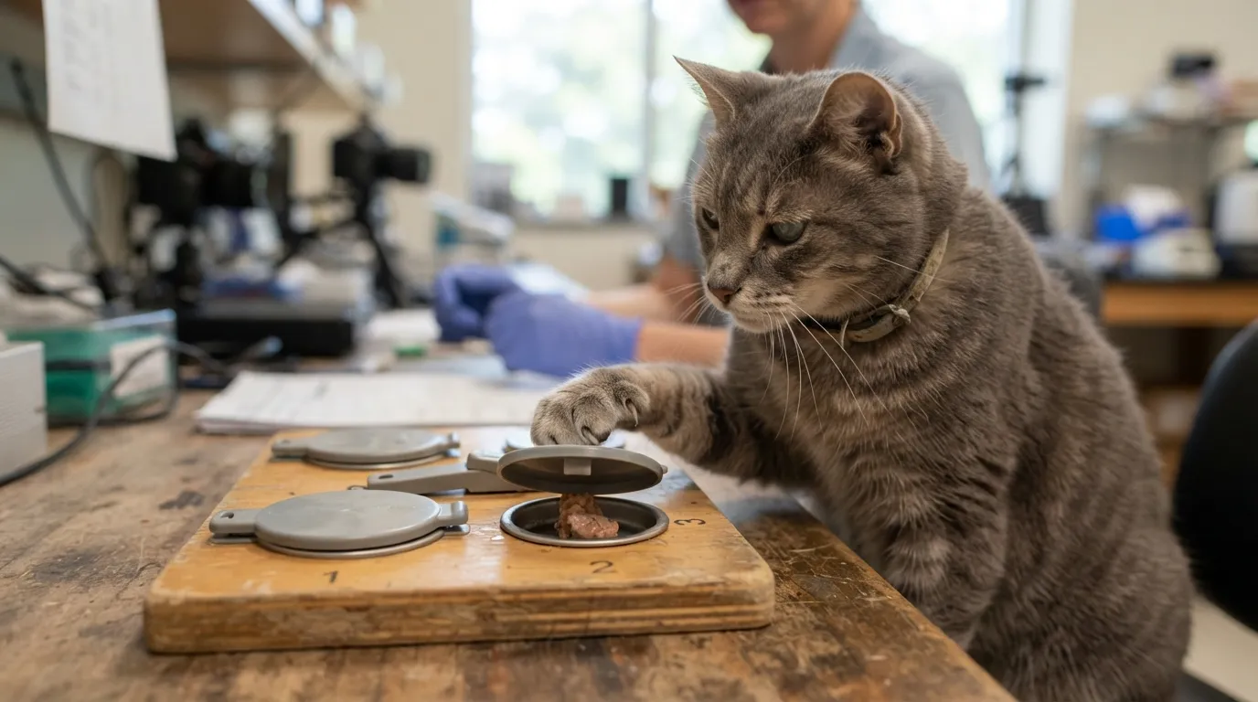#12 - Senior Cats Actually Perform Better on Certain Learning Tasks (Image Credits: Gemini)