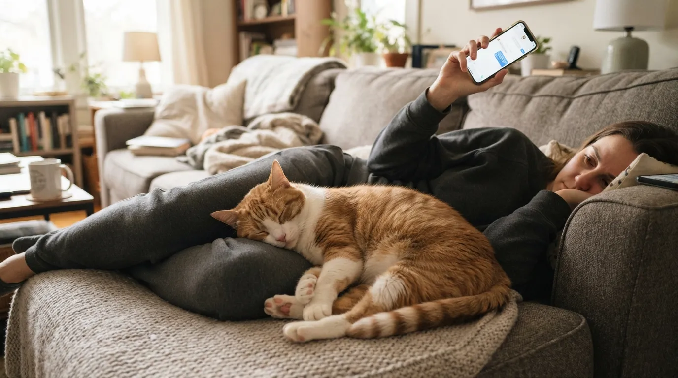 #14 - Rearranging Your Schedule Around the Cat's Nap Spot (Image Credits: Gemini)