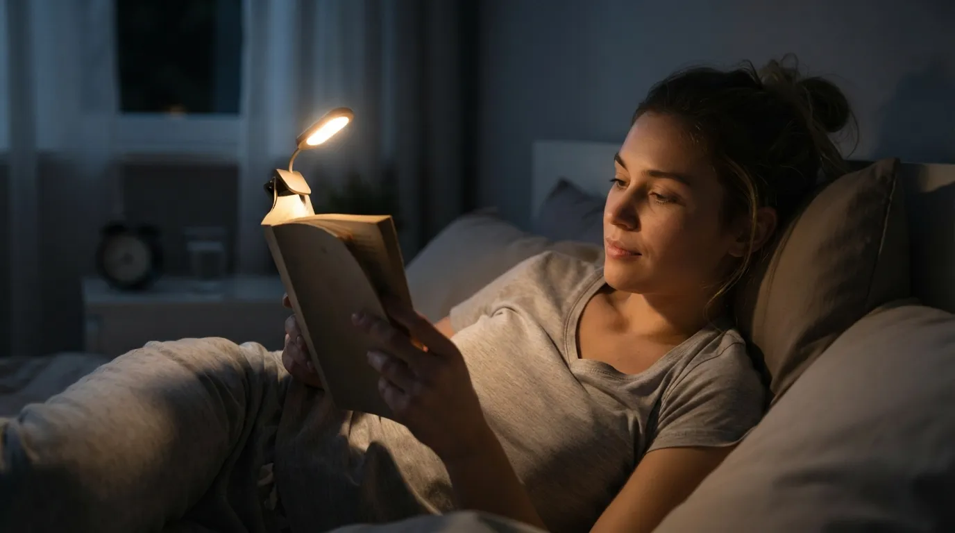 #5 - Reading in Dim Light Ruins Your Eyes (Image Credits: Gemini)