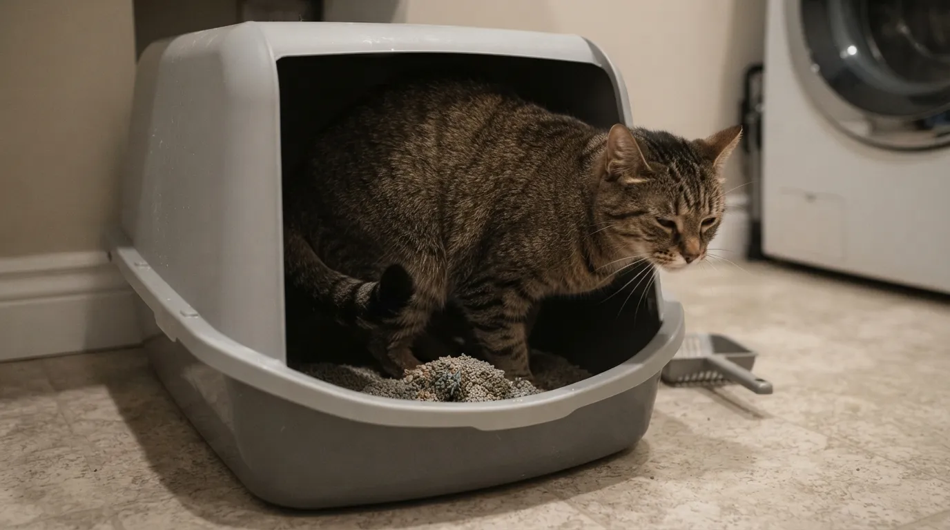 #9 - Litter Box Behaviour Changes (Image Credits: Gemini)