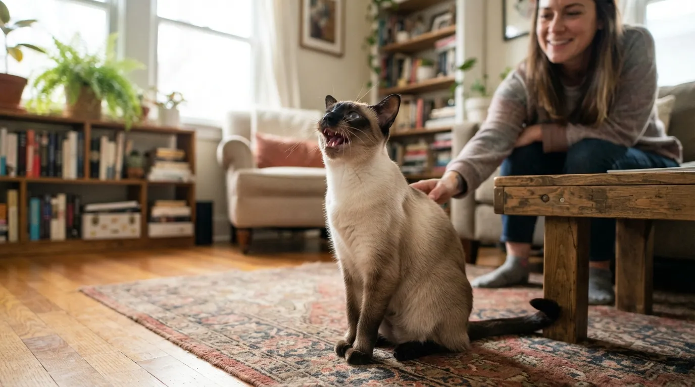 #15 - The Siamese Talks Back (And Won't Stop) (Image Credits: Gemini)