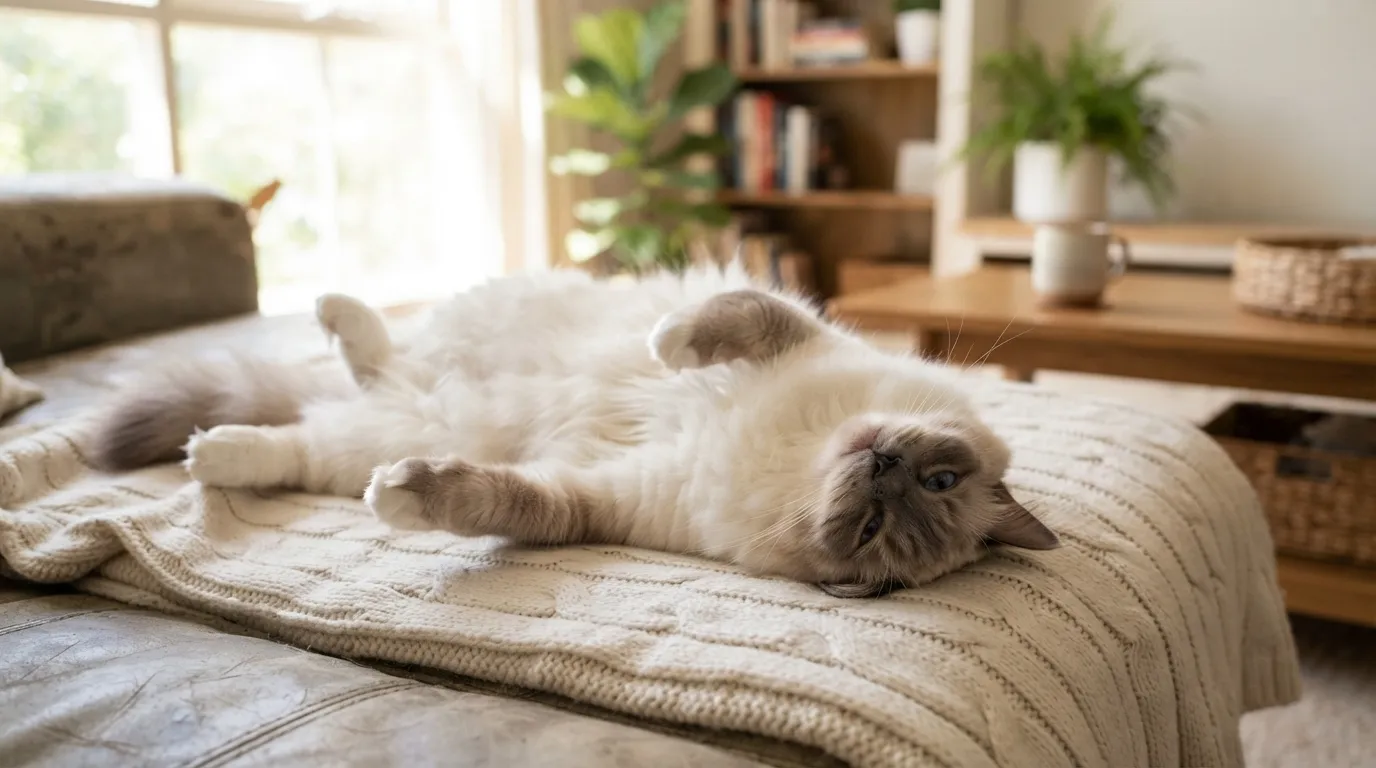 #12 - The Ragdoll's Famous Flop (And What It Really Means) (Image Credits: Gemini)