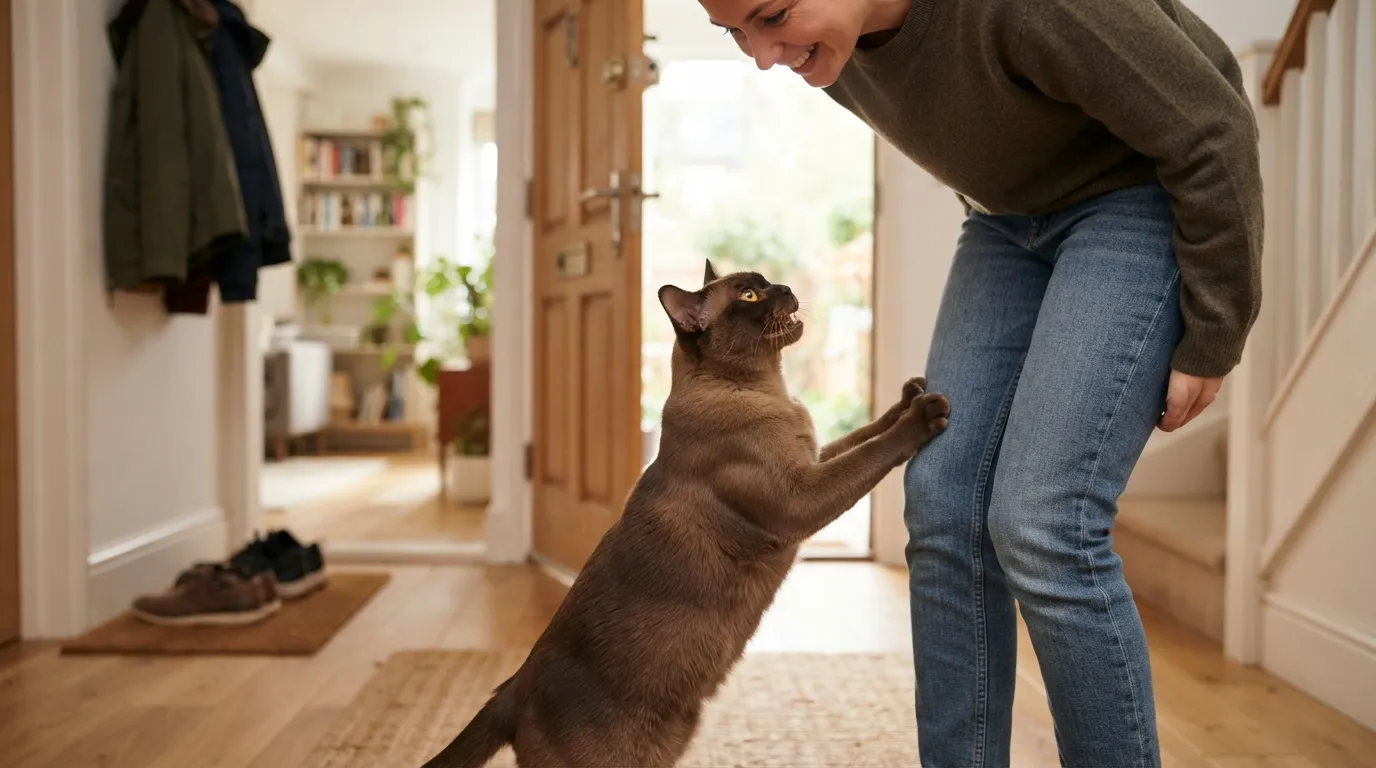 #9 - Burmese Cats Are Basically Dogs in a Cat's Body (Image Credits: Gemini)