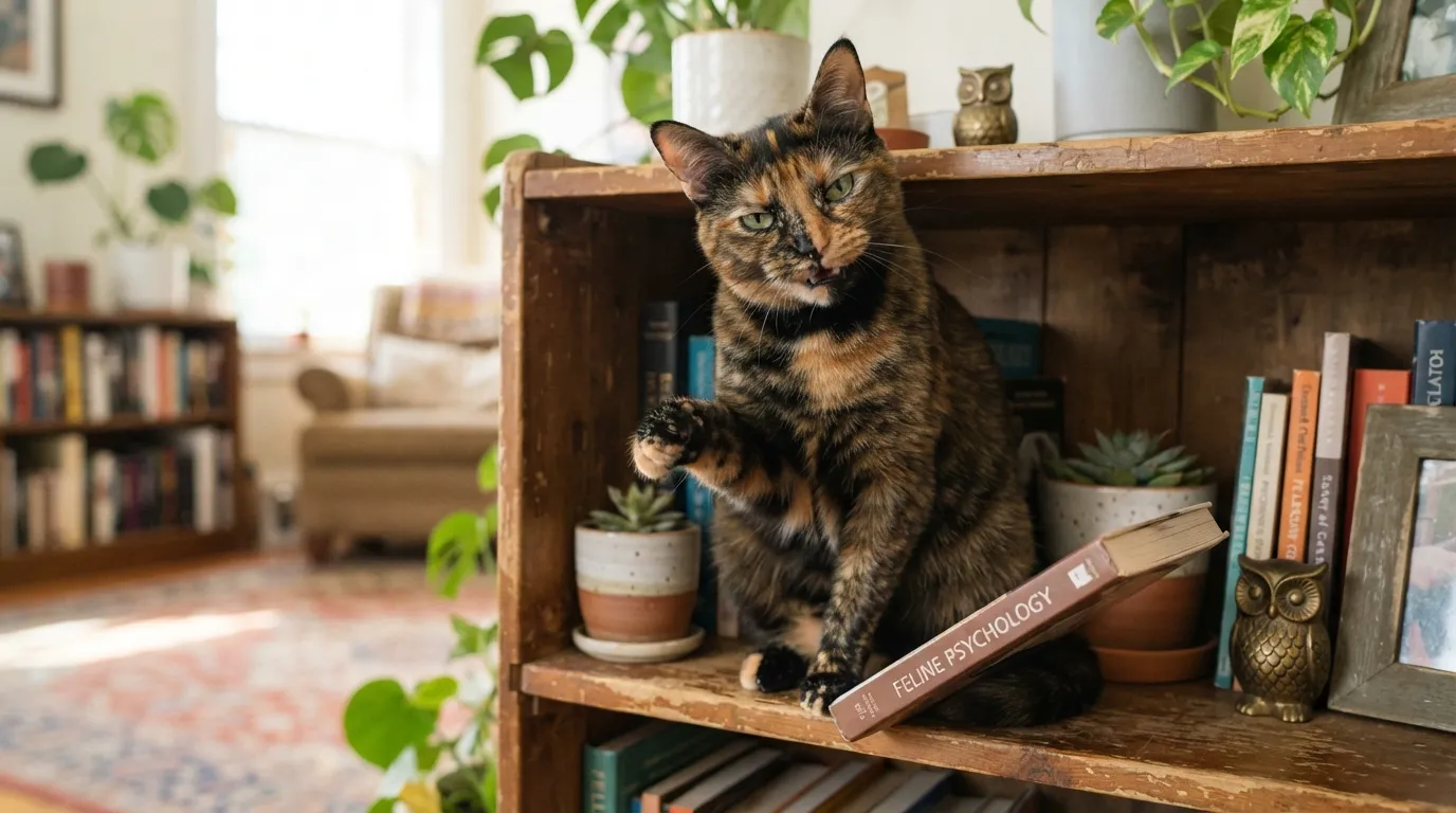 #6 - Tortoiseshell "Tortitude" Is Real (Sort Of) (Image Credits: Gemini)