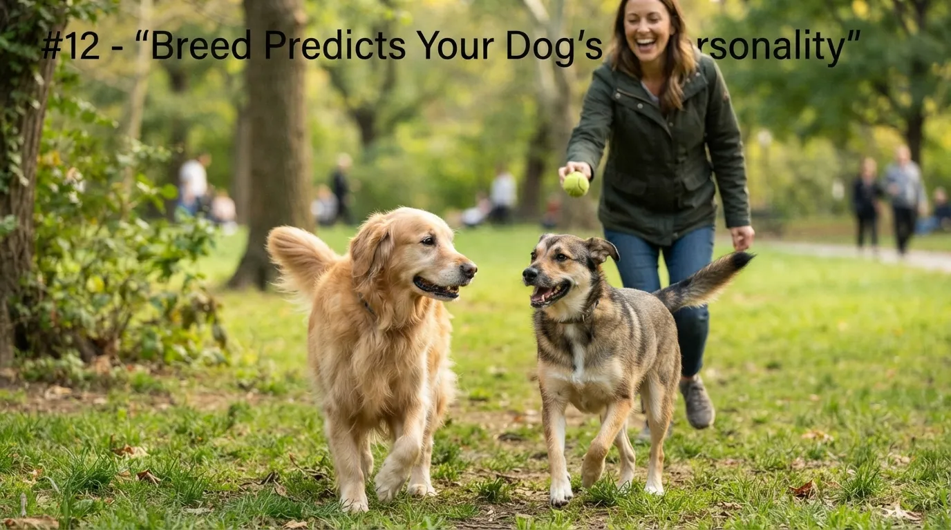 #12 - "Breed Predicts Your Dog's Personality" (Image Credits: Gemini)
