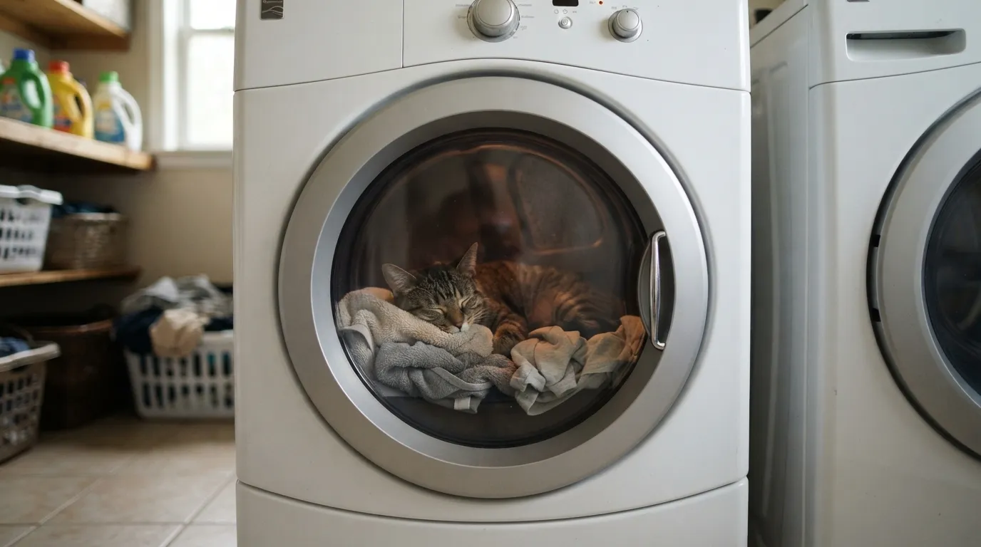 #10 - The Dryer: A Sleeping Trap in Plain Sight (Image Credits: Gemini)