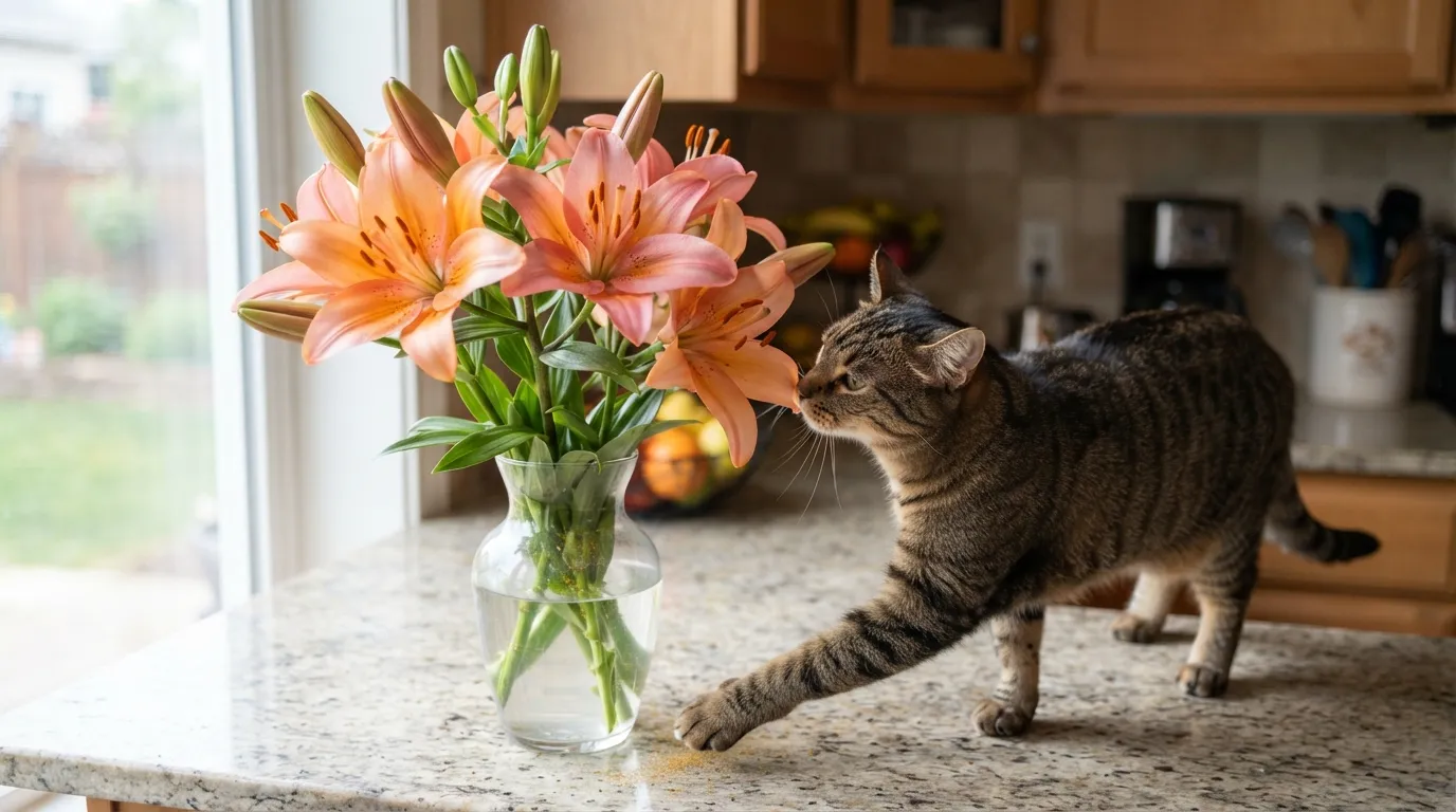 #2 - Lily Bouquets Left on the Counter (Image Credits: Gemini)