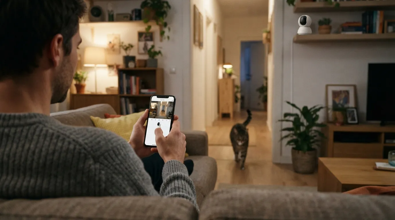 #6 - You've Considered a Cat Camera for When You're Already Home (Image Credits: Gemini)